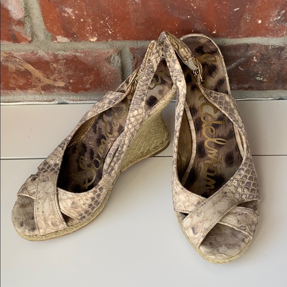 Sam Edelman Espadrille Wedge Sandal